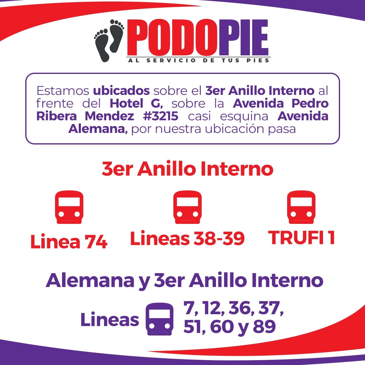 Ubicacion Podopie