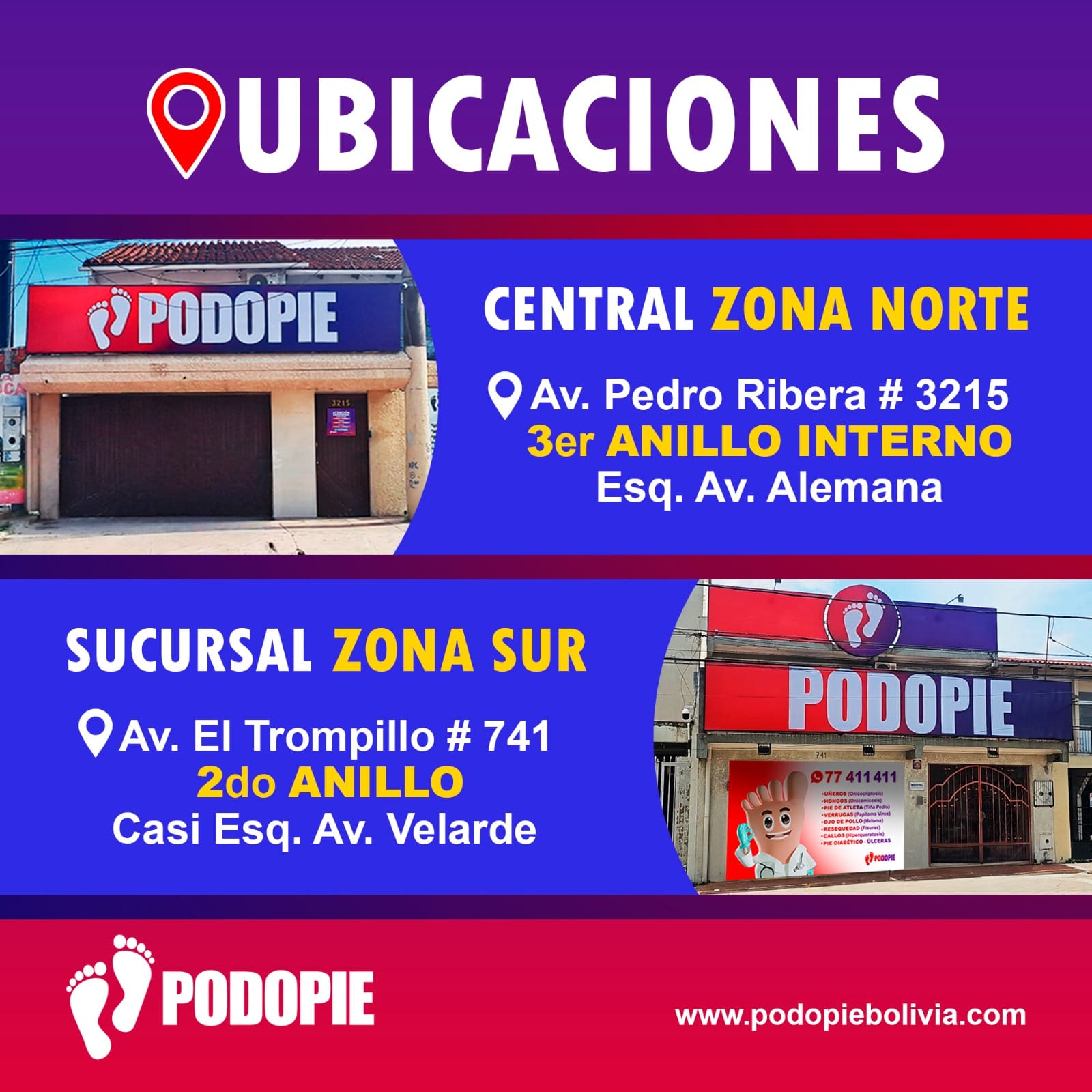 Sucursal Podopie