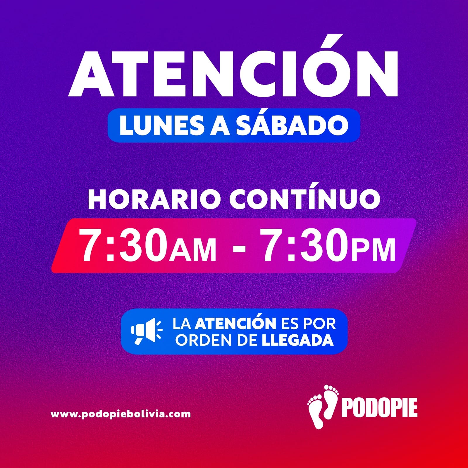 Atencion Podopie