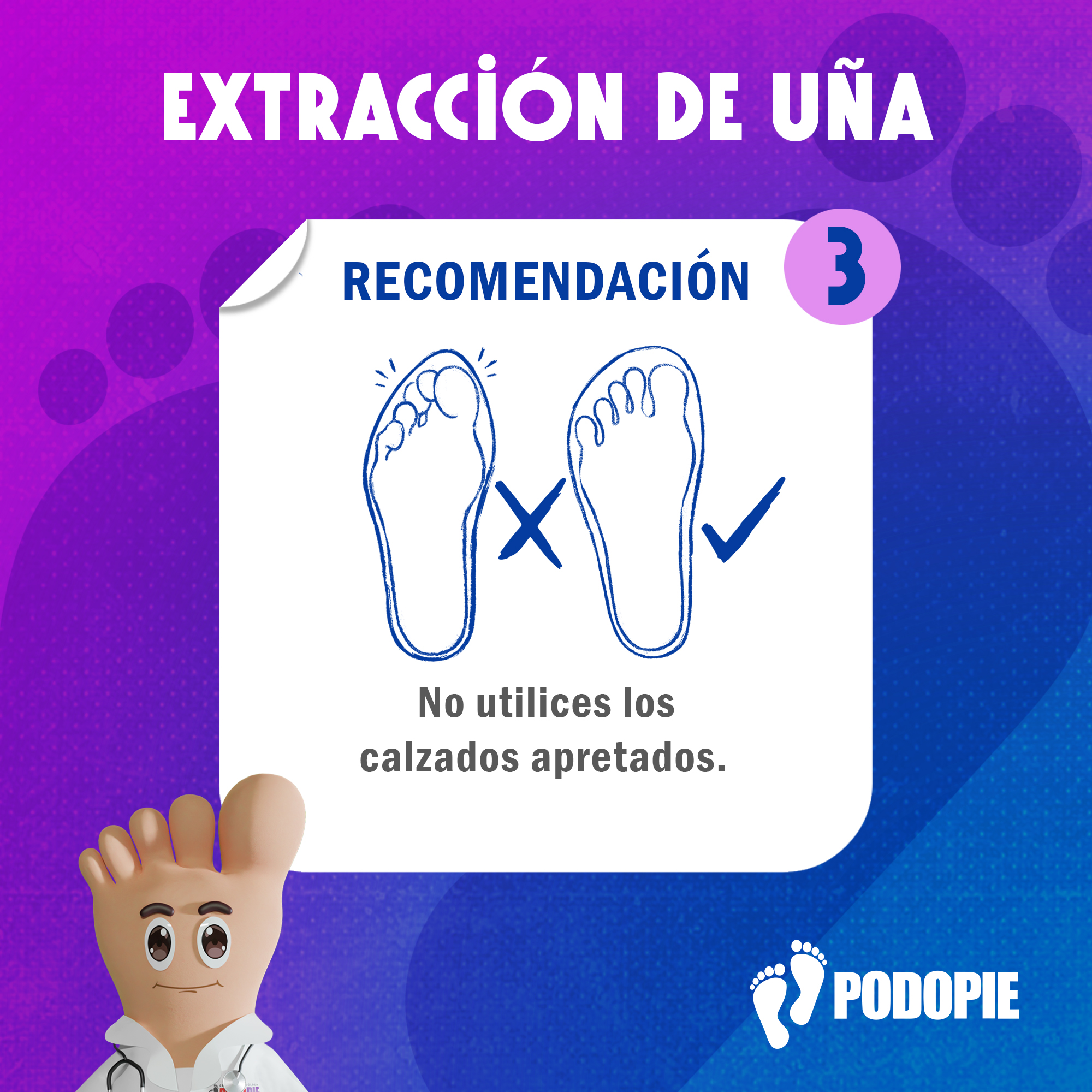 EXTRACCION DE UÑA TOTAL