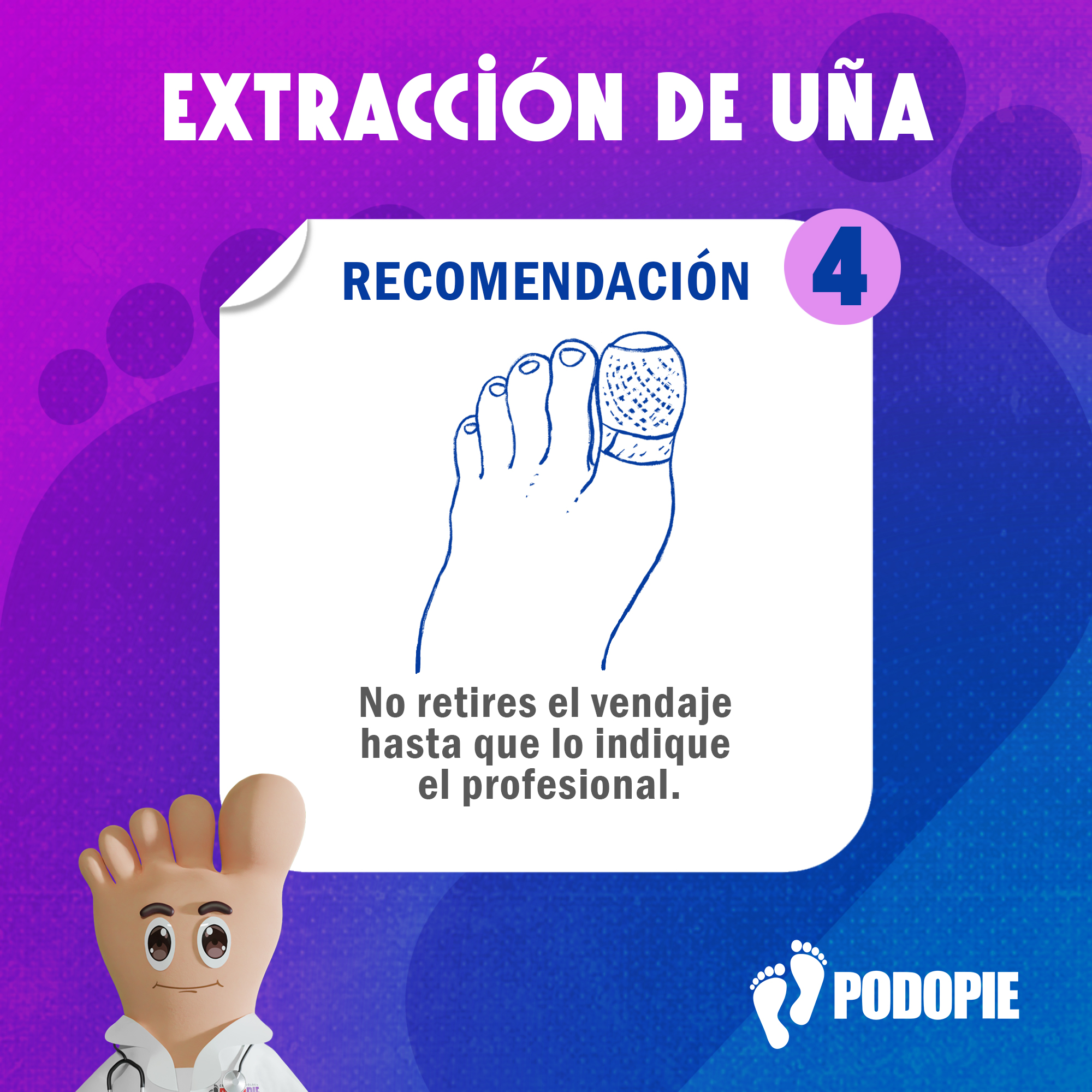 EXTRACCION DE UÑA TOTAL